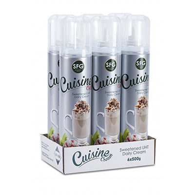 Aerosol Cream 6x500g