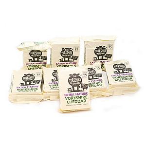 Hawes Yorkshire Cheddar 15 Months 8x200g