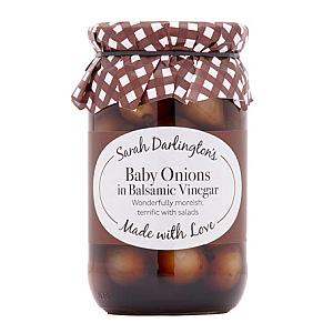 Mrs Darlingtons Baby Onions Balsamic Vinegar 6x450g