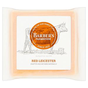 Barbers Red Leicester Portions 12x200g