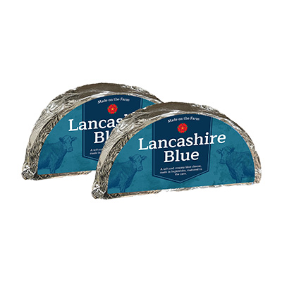 Lancashire Blue 2 x 750g 1.5kg (2 x half wheel)