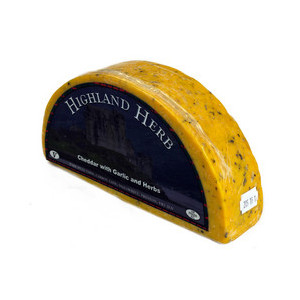 Highland Herb (Cheddar Garlic & Herb) 1/2 Wheel 1.1kg