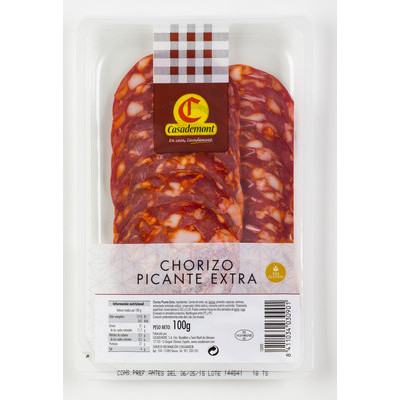 Sliced Chorizo 100g*