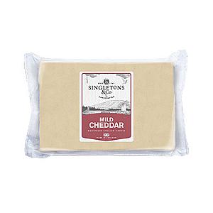 Singletons Mild White Che ddar 454g