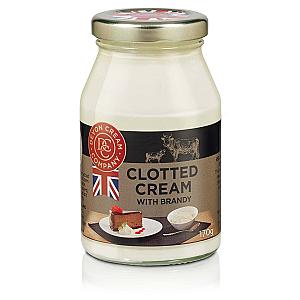 Clotted Cream Brandy Jar Devon Cream Co.12 x170g XMAS PRE ORDER