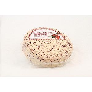 Cake Small Wensleydale &amp; Cranberry Wheel 2.3kg