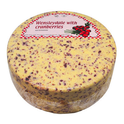 Cake Large Wensleydale & Cranberry Wheel 3.8kg