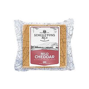 Singletons Coloured Mild Cheddar 12 x 200g