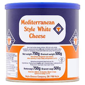 Mediterranean Cow Tin 500g (Soft White Cheese)