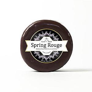 Farm Maid Spring Rouge Waxed Truckle 6 x 200g