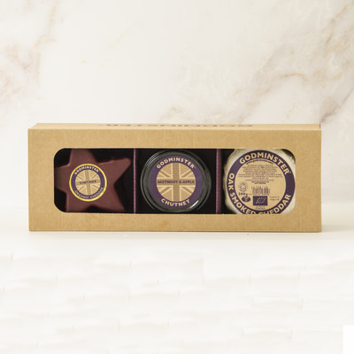 Godminster Cheddar & Chutney Collection 550g