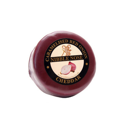 Nibble Nose Caramelised Red Onion Waxed Truckle 200g PRE-ORDER