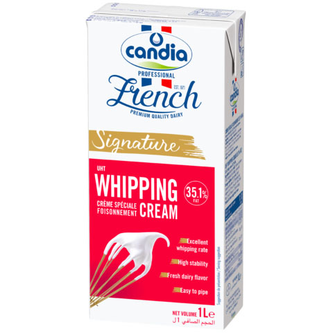 Candia Professional Whipping Cream UHT 6x1ltr