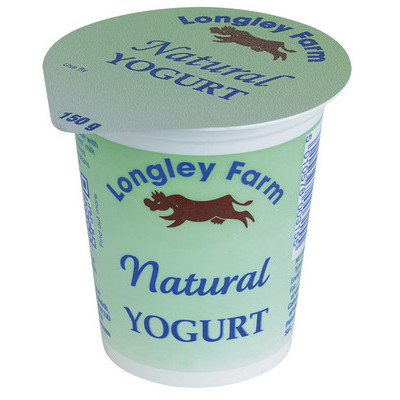 Longley Natural Yogurt 6x150g