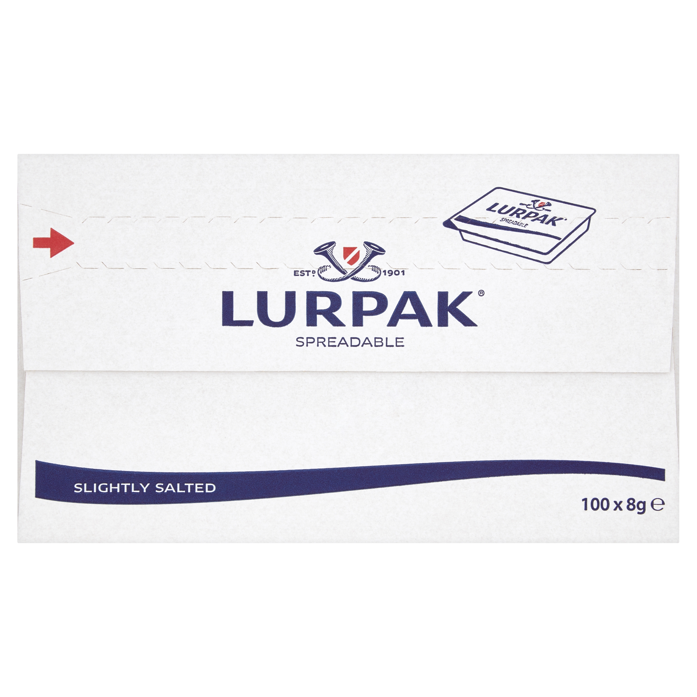 Lurpak Portions 6x100 x8g