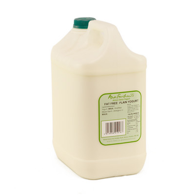 Natural Yogurt Alston Dai ry 4.5 Litres(1 Gallon) Preorder Yogurts