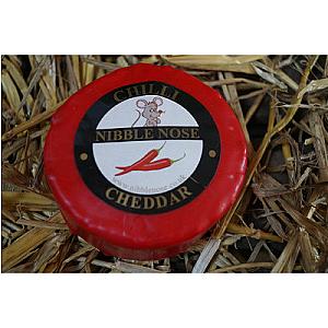 Nibble Nose Chilli Waxed Truckle 200g PRE ORDER