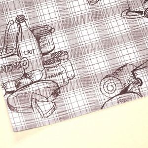 Printed Waxed French Paper (10kg packs) 32cmx37cm