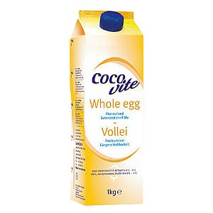 Pasteurised Egg Whole 10x1kg Cocovite*