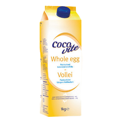 Pasteurised Egg Whole 10x1kg Cocovite*