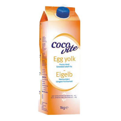 Pasteurised Egg Yolk 10x1kg Cocovite*