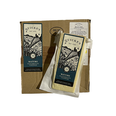 Quickes Mature Cheddar 10x150g