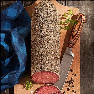 German Black Pepper Coated Salame 1.8kg
