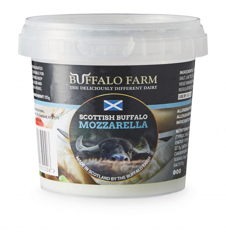 New Scottish Buffalo Mozzarella 125g