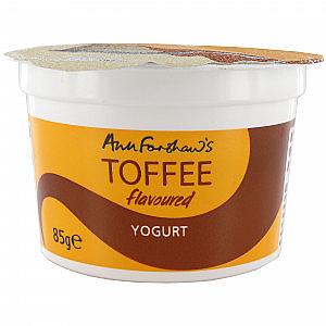 Alston Dairy Toffee Smooth Yogurts 12x85g