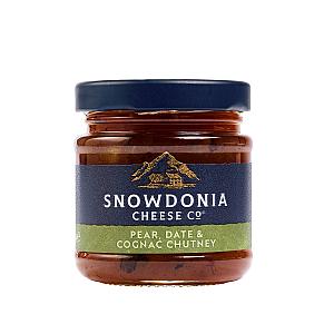 Snowdonia Pear Date &amp; Cognac Chutney 12x100g