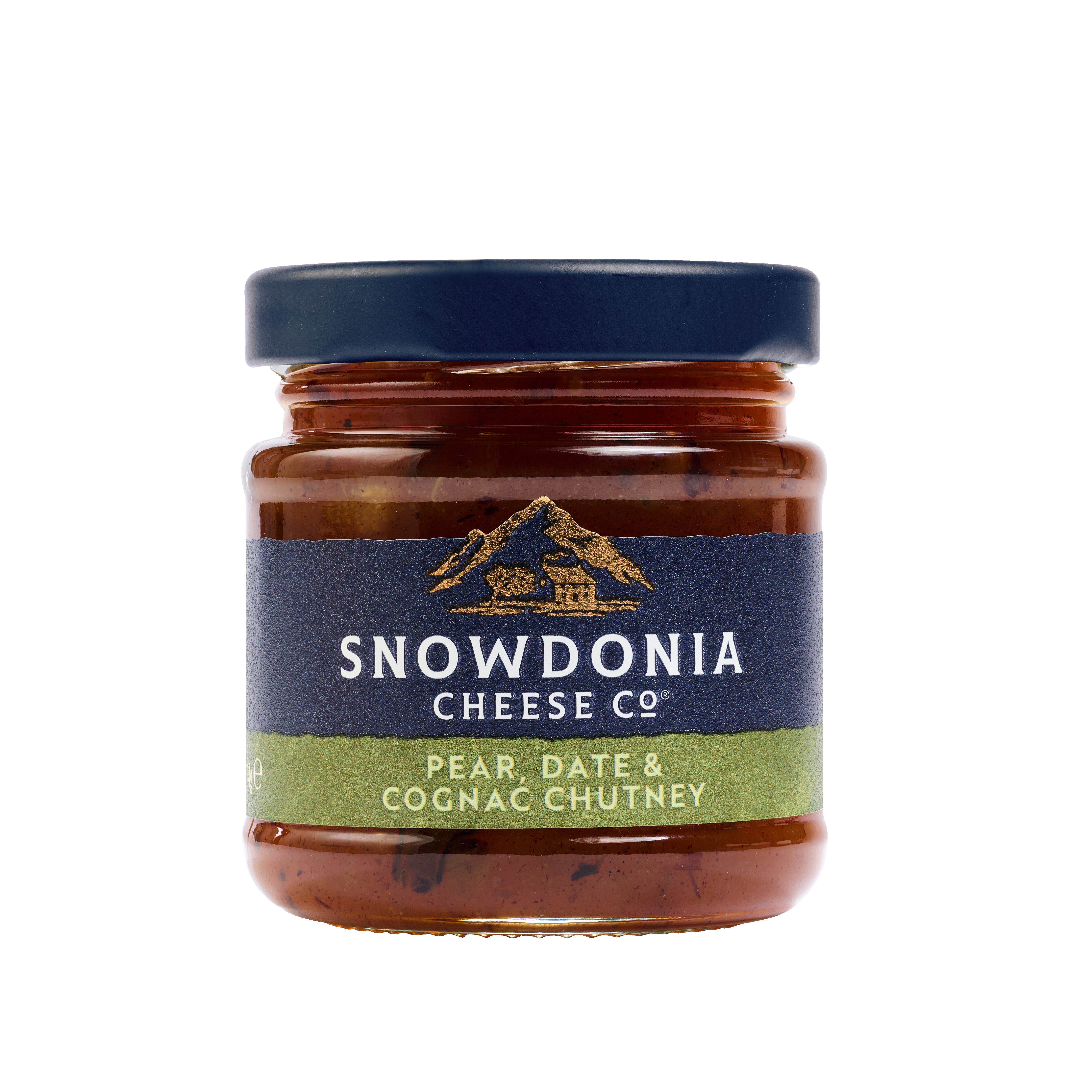 Snowdonia Pear Date & Cognac Chutney 12x100g