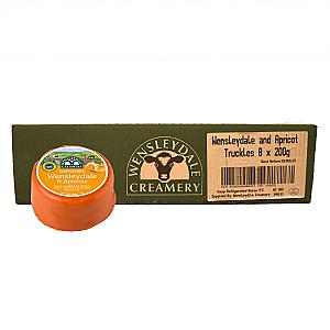 Hawes Wensleydale &amp; Apricot 8x200g