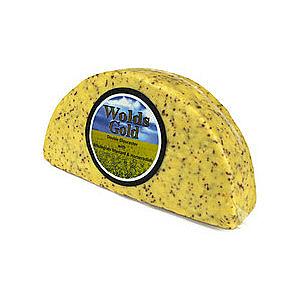 CL Wolds Gold (Double Gloucester Mustard &amp; Horseradish) 1/2 Wheel