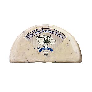 White Stilton Mushroom &amp; Garlic 1/2 Wheel 1.1kg