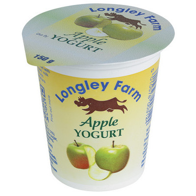 Longley Yogurt Apple 6x150G