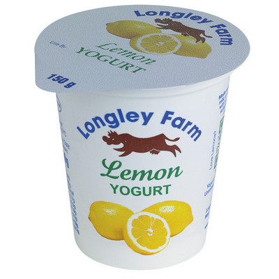 Longley Yogurt Lemon 6x150g